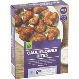 Woolworths Cauliflower Bites 200g