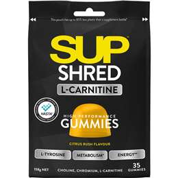 SUP Shred Gummies Citrus Rush 35 pack