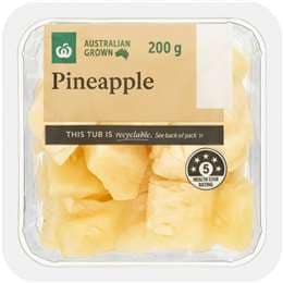Woolworths Fresh Pineapple Tub