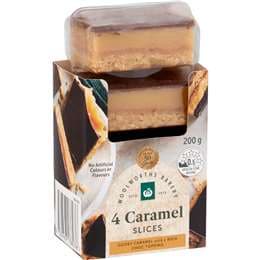 Woolworths Caramel Slices