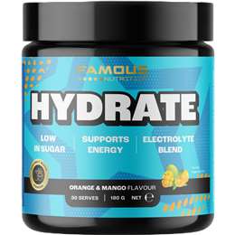 Famous Nutrition Hydrate Powder Mango 180g