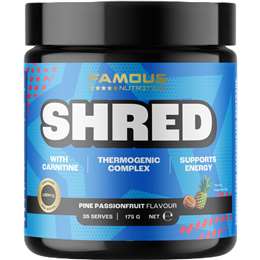 Famous Nutrition Sport Shred + Carnitine Thermogenic Pine Passion 175g