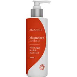Amazing Oils Magnesium Joint Lotion With Ginger Nettle & Black Seed 200mL