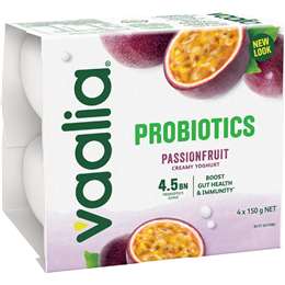 Vaalia Probiotic Yoghurt Passionfruit Yoghurt