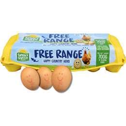 Sunny Queen 12 Extra Large Free Range Eggs