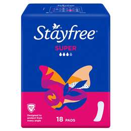 Stayfree Super Pads Super No Wings