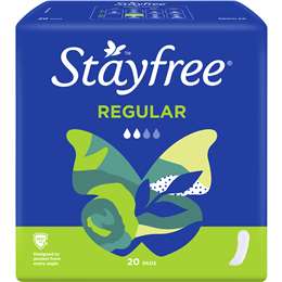 Stayfree Regular Pads Regular No Wings