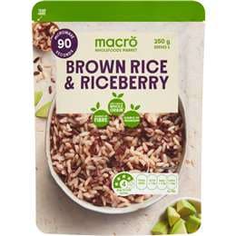 Macro Brown Rice & Riceberry Pouch