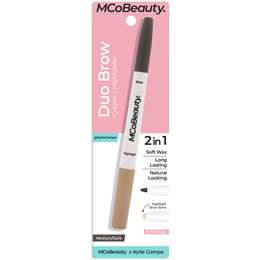 Mcobeauty Duo Brow Crayon & Highlighter Medium/dark