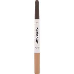 Mcobeauty Duo Brow Crayon & Highlighter Medium/dark