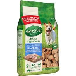 Nature's Gift Chilled Fresh Dog Food Meatballs With Chicken