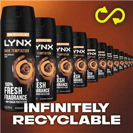 Lynx Deodorant Body Spray Dark Temptation