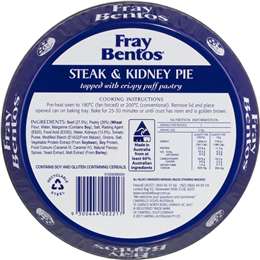 Fray Bentos Steak & Kidney Pie Steak & Kidney Pie