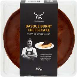 Miguel Maestre Basque Burnt Cheesecake