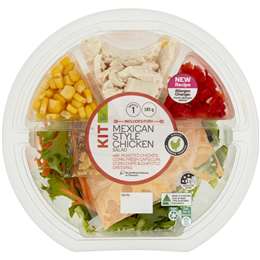 Woolworths Mexican Style Chicken Salad Bowl 185g | Woolworths