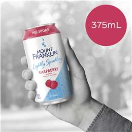 Mount Franklin Lightly Sparkling Raspberry 