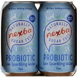 Nexba Live Sparkling Water Pure 