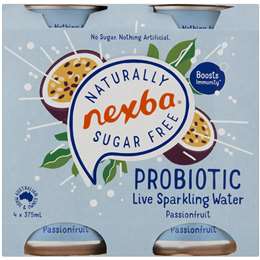 Nexba Passionfruit Sugar-free Sparkling Probiotic Water