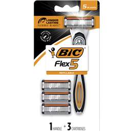 Bic Flex 5 Hybrid Razor 3 Pack