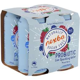 Nexba Live Sparkling Water Mixed Berry