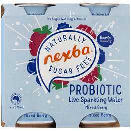 Nexba Live Sparkling Water Mixed Berry
