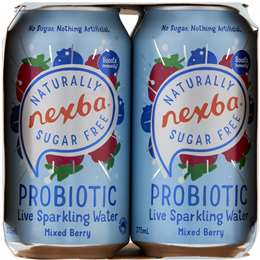 Nexba Live Sparkling Water Mixed Berry