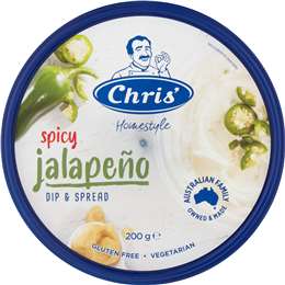 Chris' Spicy Jalapeno Dip & Spread 