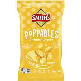 Smith's Poppables Potato Snacks Cheddar Cheese 90g