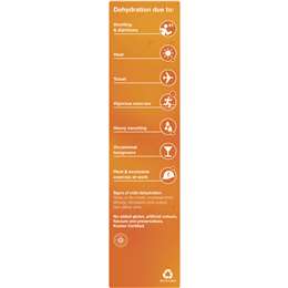 Hydralyte Orange Effervescent Tablets