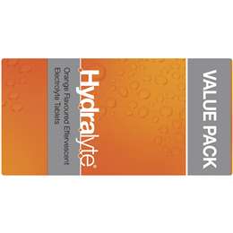 Hydralyte Orange Effervescent Tablets