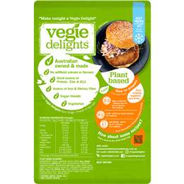 Vegie Delights Plant Based Chicken-style Burgers