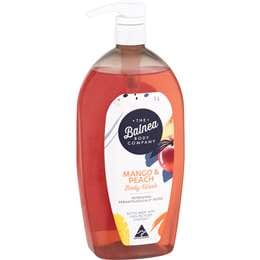 The Balnea Body Company Body Wash Mango & Peach 1L