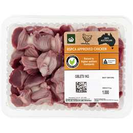 Woolworths RSPCA Approved Chicken Giblets