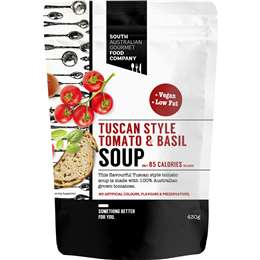 South Australian Gourmet Food Company Tuscan Style Tomato & Basil Soup Pouch