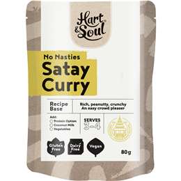 Hart & Soul All Natural Satay Curry Recipe Base