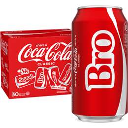 Coca - Cola Classic  Soft Drink Multipack Cans