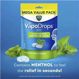 Vicks Vapodrops Throat Lozenges Original