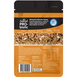 Sunsol Pro-biotic Almond & Manuka Honey Toasted Muesli