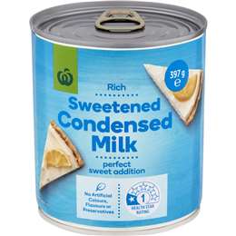 Woolworths Sweetened Condensed Milk 397g | Woolworths