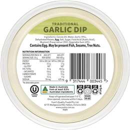 Yumi's Traditional Garlic Dip 