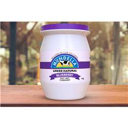Mundella Greek Natural Blueberry Yoghurt