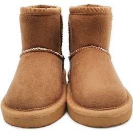 Kids Boot Slippers Tan Size 5/6 each
