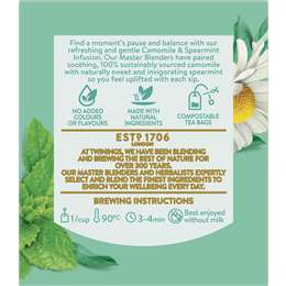 Twinings Camomile & Spearmint Tea Bags Tea Bags