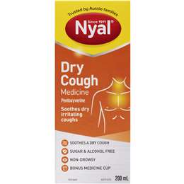 Nyal Cough Medicine For Dry Coughs 200ml | Woolworths