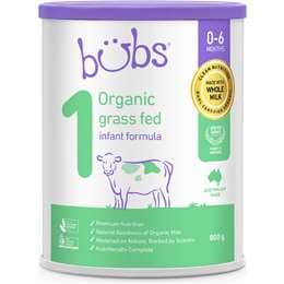 Bubs Organic Grass Fed Infant Formula Stage 1