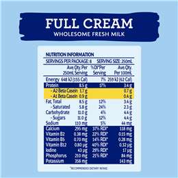 Dairy Farmers Full Cream Milk Full Cream Milk