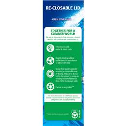 Cold Power Advanced Clean Laundry Detergent Powder
