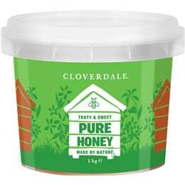 Cloverdale Pure Honey Pail 1kg