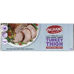 Ingham's Frozen Turkey Thigh Roast Traditional Roast