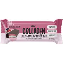 Noway Collagen Jelly & Mallow Fusion Bar Berries & Cream Flavour 60g